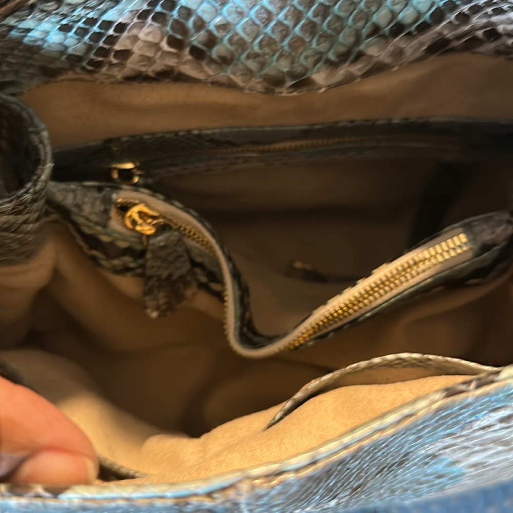 Authentic Grand Pelle lizard Handbag - Picture 6 of 12